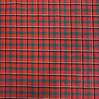 Escoces Navidad Rojo