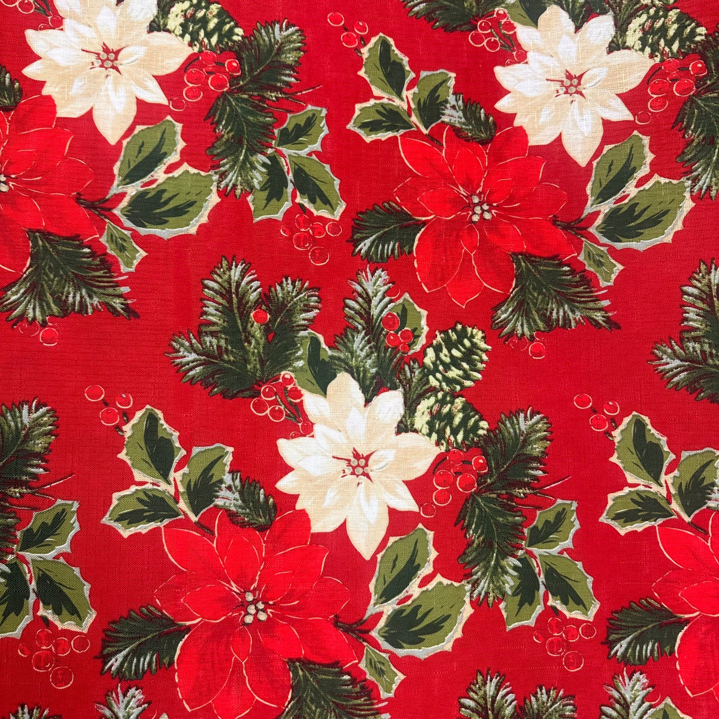 Linette Repelente al Agua Navidad Rojo